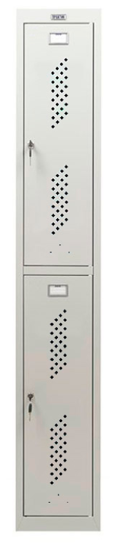 Szafa socjalna, metalowa, dwukomorowa, BHP ML 12-30