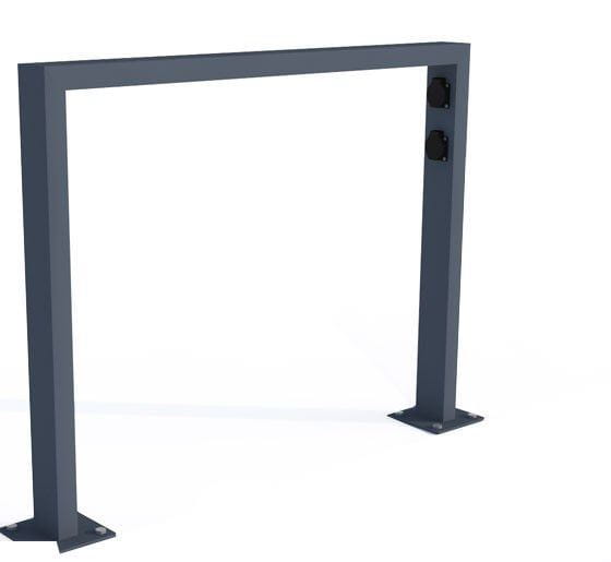 Stojak rowerowy U-1 ze stacją ładowania rowerów elektrycznych