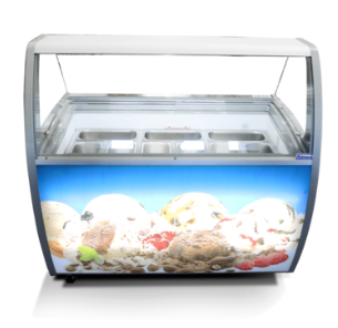 Zamrażarka SD 325S2, 325 litrów, 1080x838 mm  h-1270 mm, boneta, konserwator do lodów gałkowych