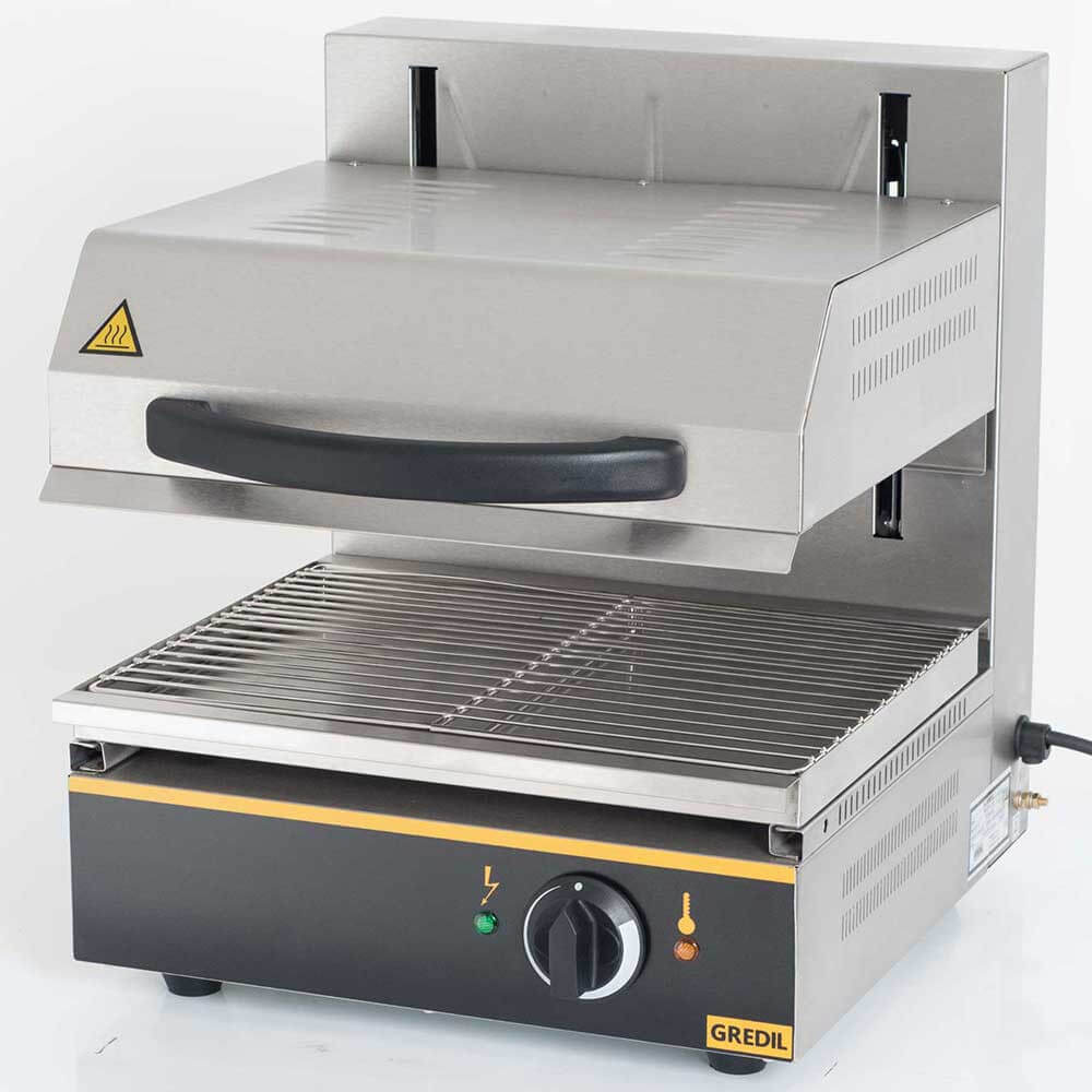 Salamander elektryczny z ruchomą głowicą, W 450 mm, P 2.8 kW