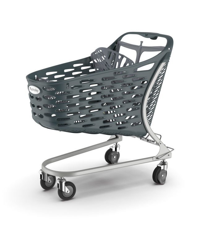 Wózek sklepowy Rabtrolley Samba Save the Sea 130L