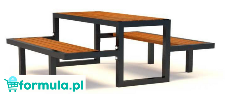 Zestaw mebli ogrodowych 1 stal nierdzewna
