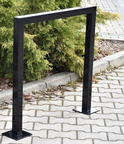 Stojak rowerowy U-29 z powłoką lakierniczą chroniącą ramę roweru