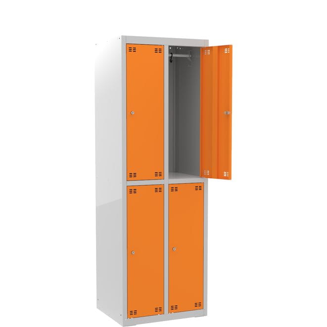 Szafka szkolna dla 4 uczniów (4D) s=60 cm, h=180 cm