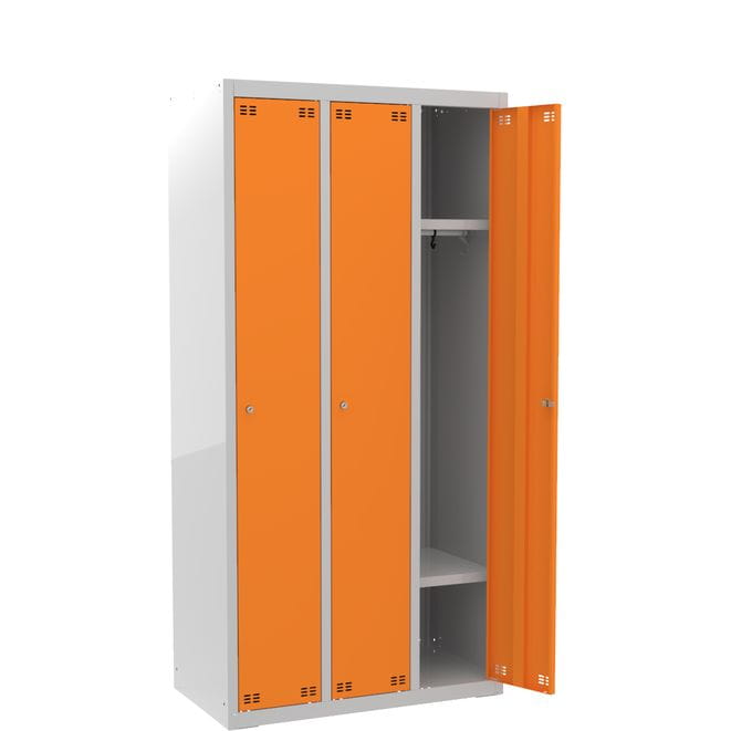 Szafa ubraniowa PROFI U3 z półką na buty s=88,5 cm