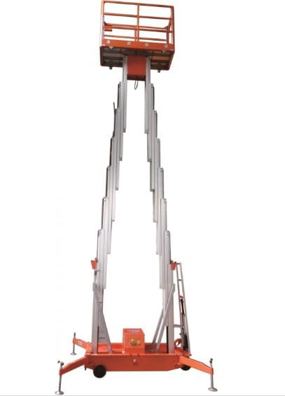 Podnośnik koszowy teleskopowy GTWY6-200S, udźwig 200kg, wysokość podnoszenia 6M, DC z baterią