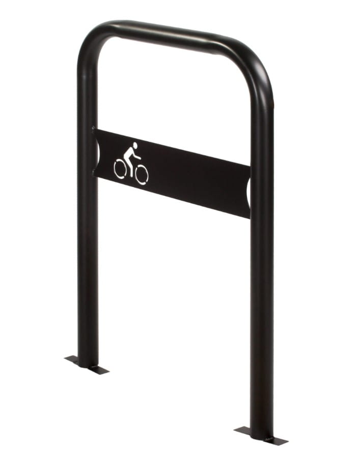 Stojak rowerowy typu U 80cmx80cm , z wypełnieniem graficznym 