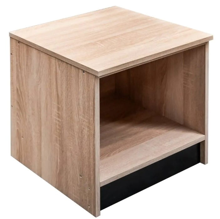 Szafka na koszyki zakupowe H-50 cm L-50 cm G-50 cm dąb sonoma