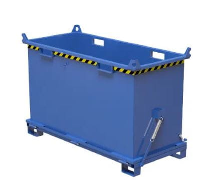 Kontener z otwieranym dnem PMDB - pojemność 2000 litrów