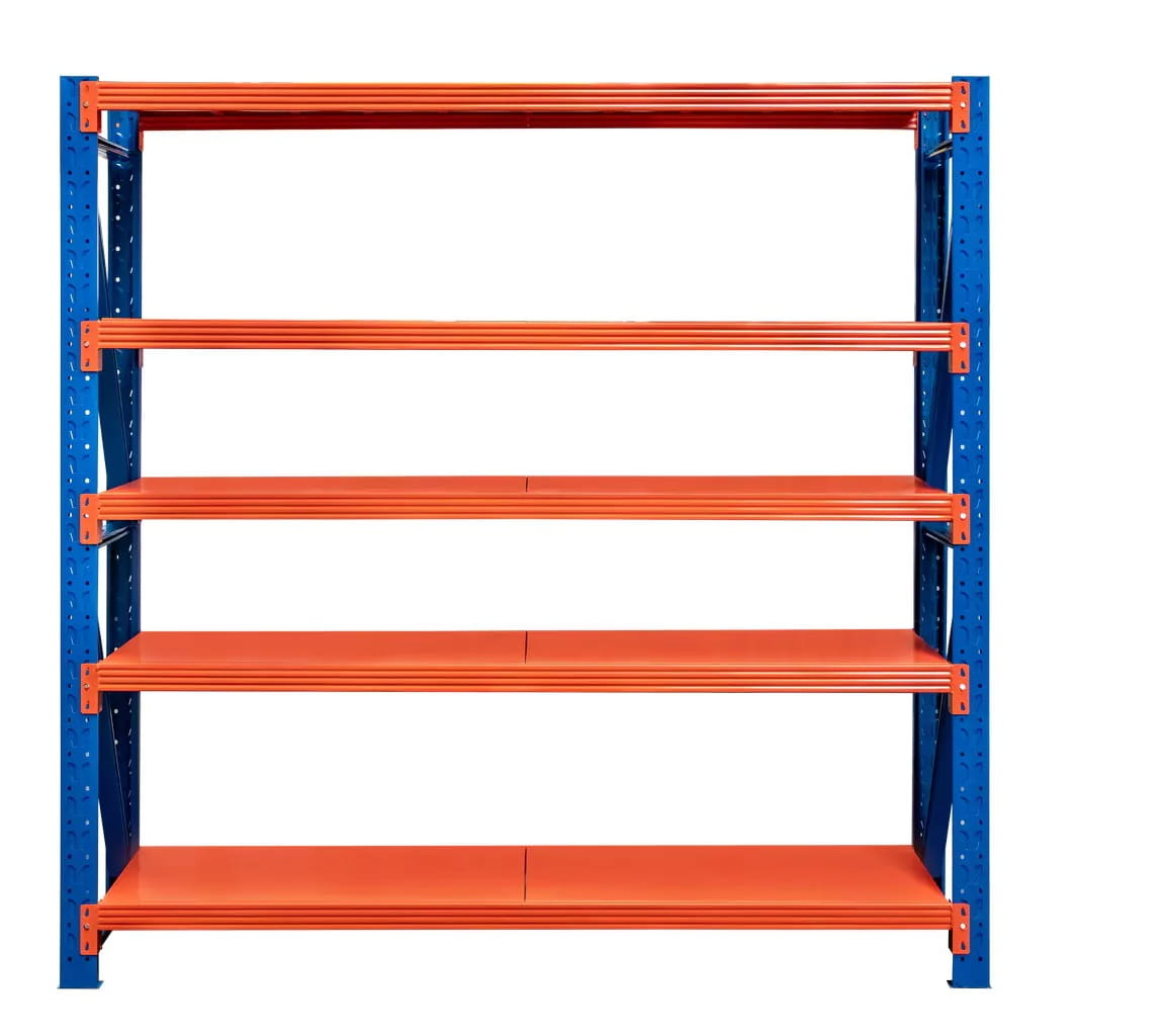 Regał magazynowy 5-półkowy FORTIS LIGHT H-200 cm L-199 cm G-60 cm moduł bazowy