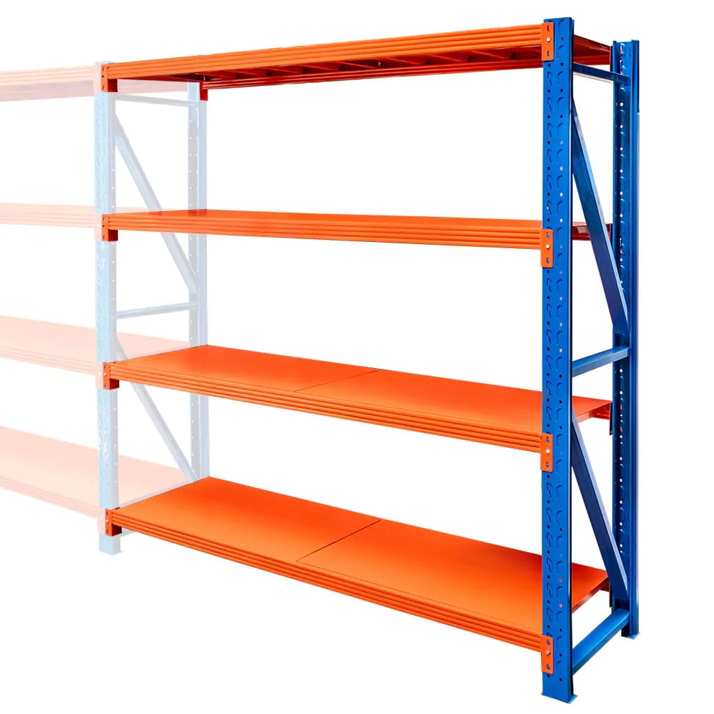 Regał magazynowy 4-półkowy FORTIS LIGHT H-200 cm L-191 cm G-60 cm moduł dostawny