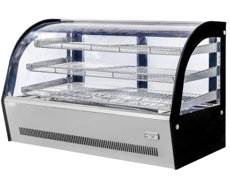 Witryna chłodnicza nastawna Mega-M CLARA MINI S120 Inox