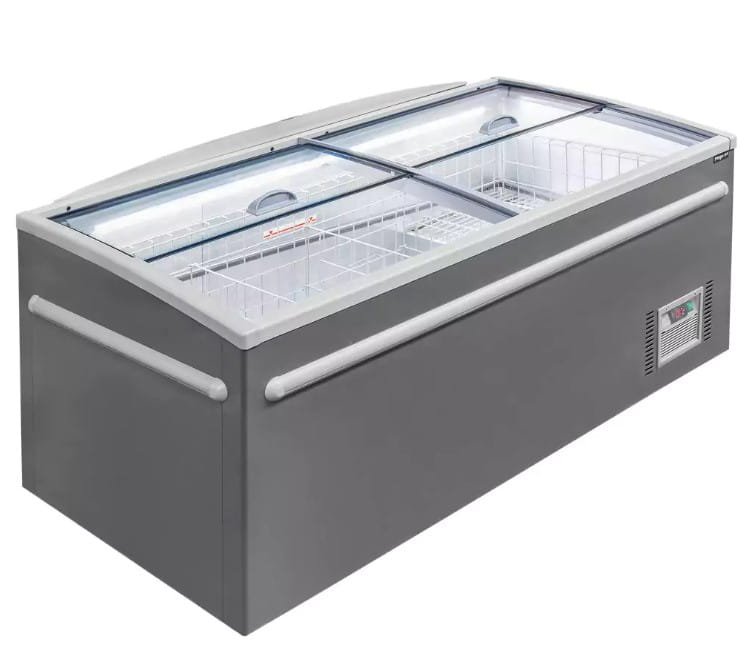 Zamrażarka skrzyniowa przeszklona 437 L Mega-M OZI i185 NoFrost