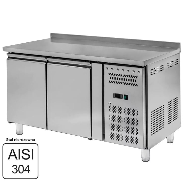 Stół chłodniczy 2-drzwiowy Mega-M STCH/VCH/136/70/R290/R/N