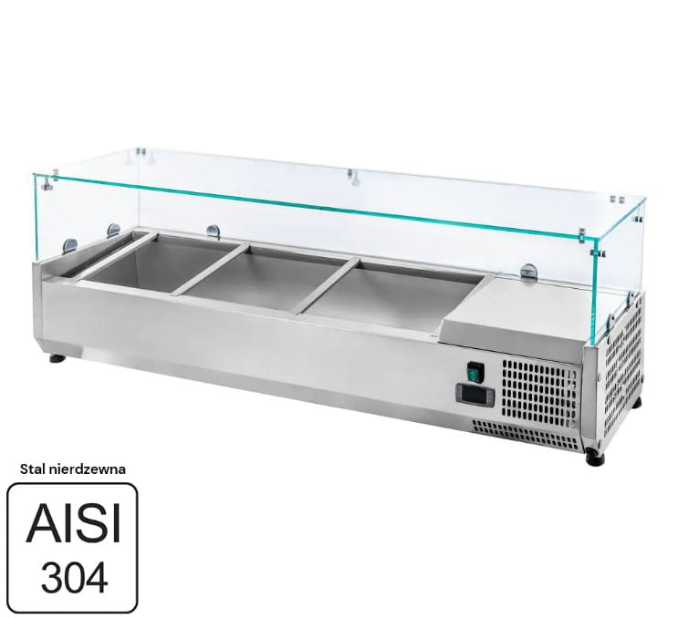 Nadstawka chłodnicza 5xGN 1/4 Mega-M NS/VCH/120/33/R290/N
