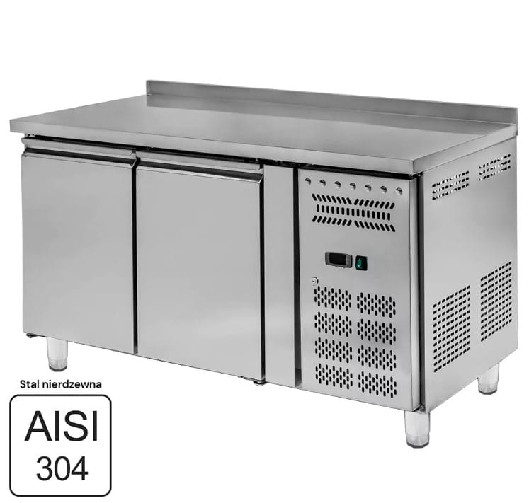 Stół mroźniczy 2-drzwiowy Mega-M STMR/VCH/136/70/R290/R/N