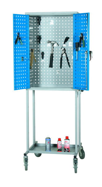 Wózek narzędziowy, wysoki, Strong, na kółkach