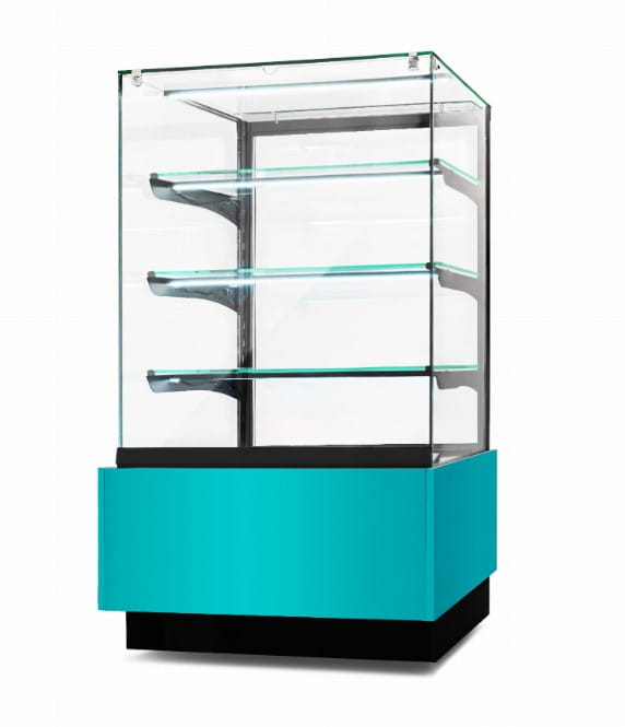 Witryna cukiernicza chłodnicza Dolce Visione Premium 700 | 700x670x1300 mm