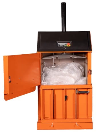 Belownica, prasa do makulatury folii ORWAK COMPACT 3110