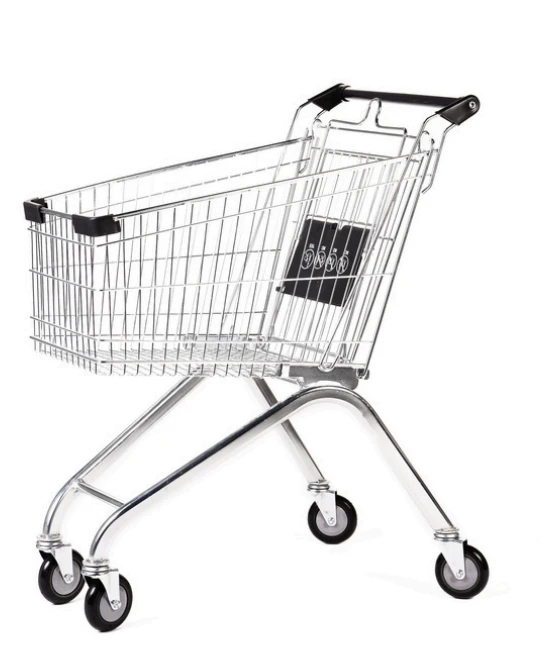 Wózek sklepowy 60 litrów z siedziskiem dziecięcym