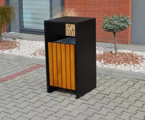Kosz miejski Malwa 110l