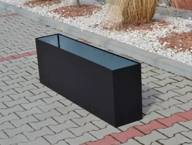 Donica miejska stalowa Sasanka