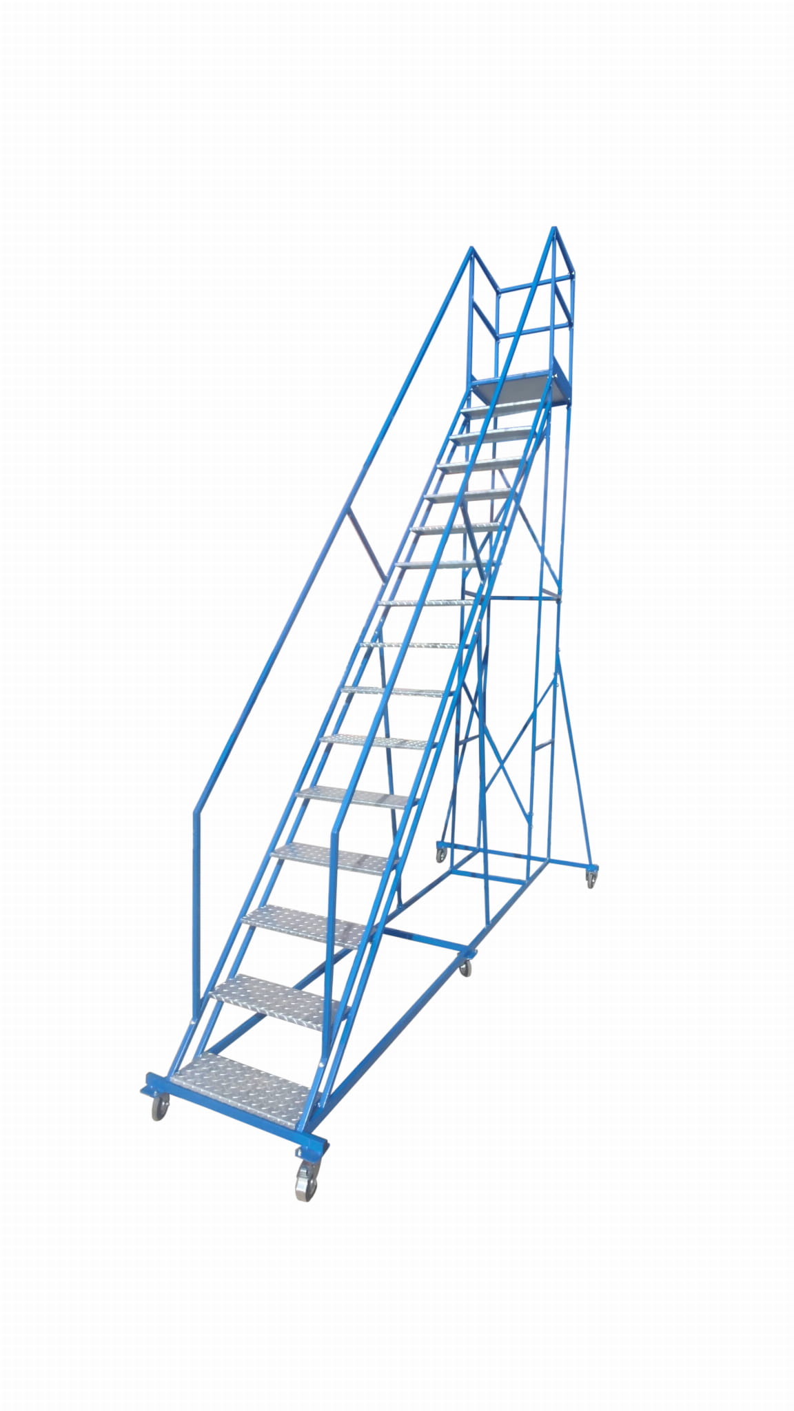 Podest jezdny drabina jezdna  15+1 wysokość 4m    