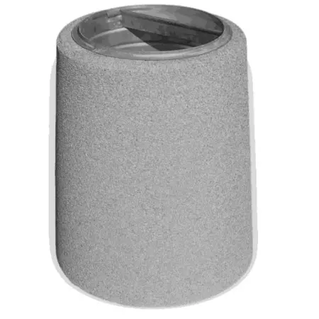 Kosz betonowy wolnostojący , okrągły 40l Betonita 218