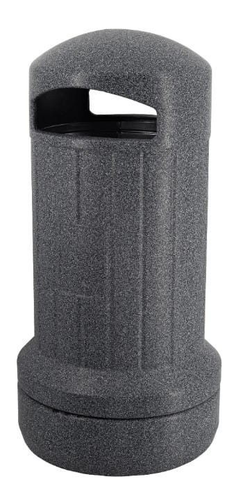 Plastikowy kosz uliczny 70l TWIST