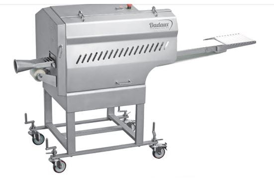 Maszyna, porcjomat z taśmą do wilka, wilk do mielenia mięsa PORTIO 140