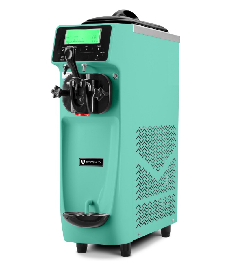 Maszyna do lodów włoskich RQ16E-T | zielona | 6l