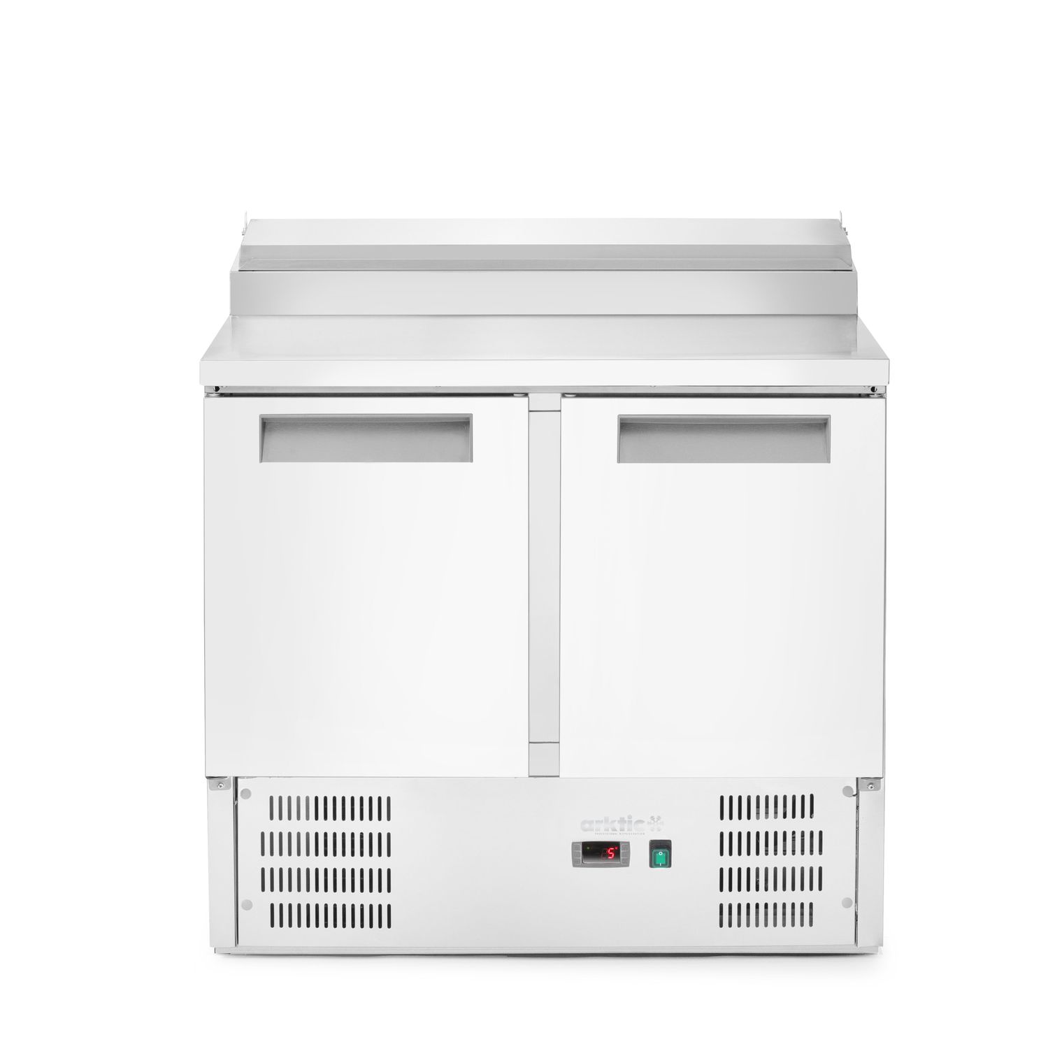 Stół chłodniczy 2-drzwiowy z nadstawą, Arktic, 146L, 230V/143W, 700x900x(H)990mm