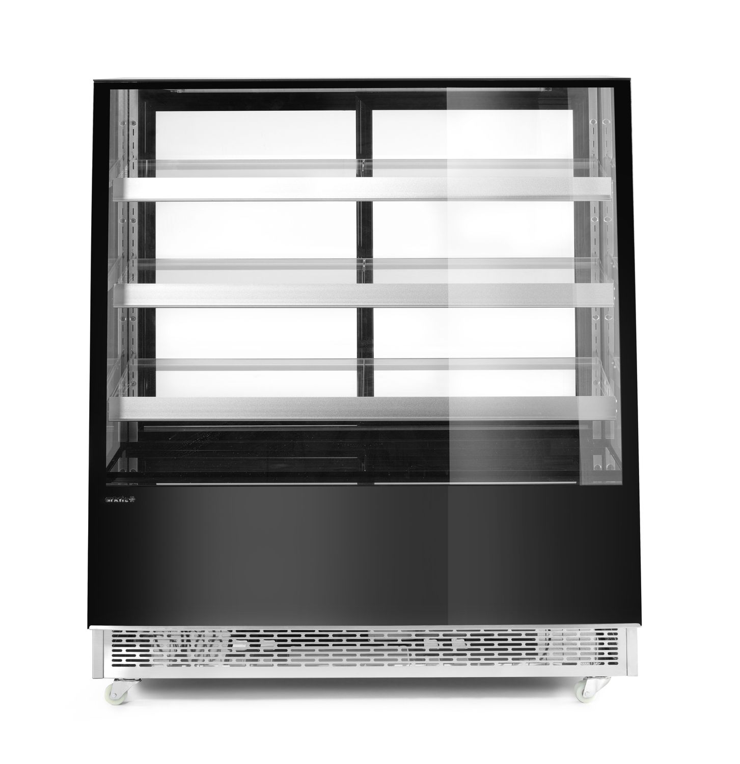 Witryna chłodnicza 3-półkowa, Arktic, czarny, 230V/490W, 833x1200x(H)1460mm