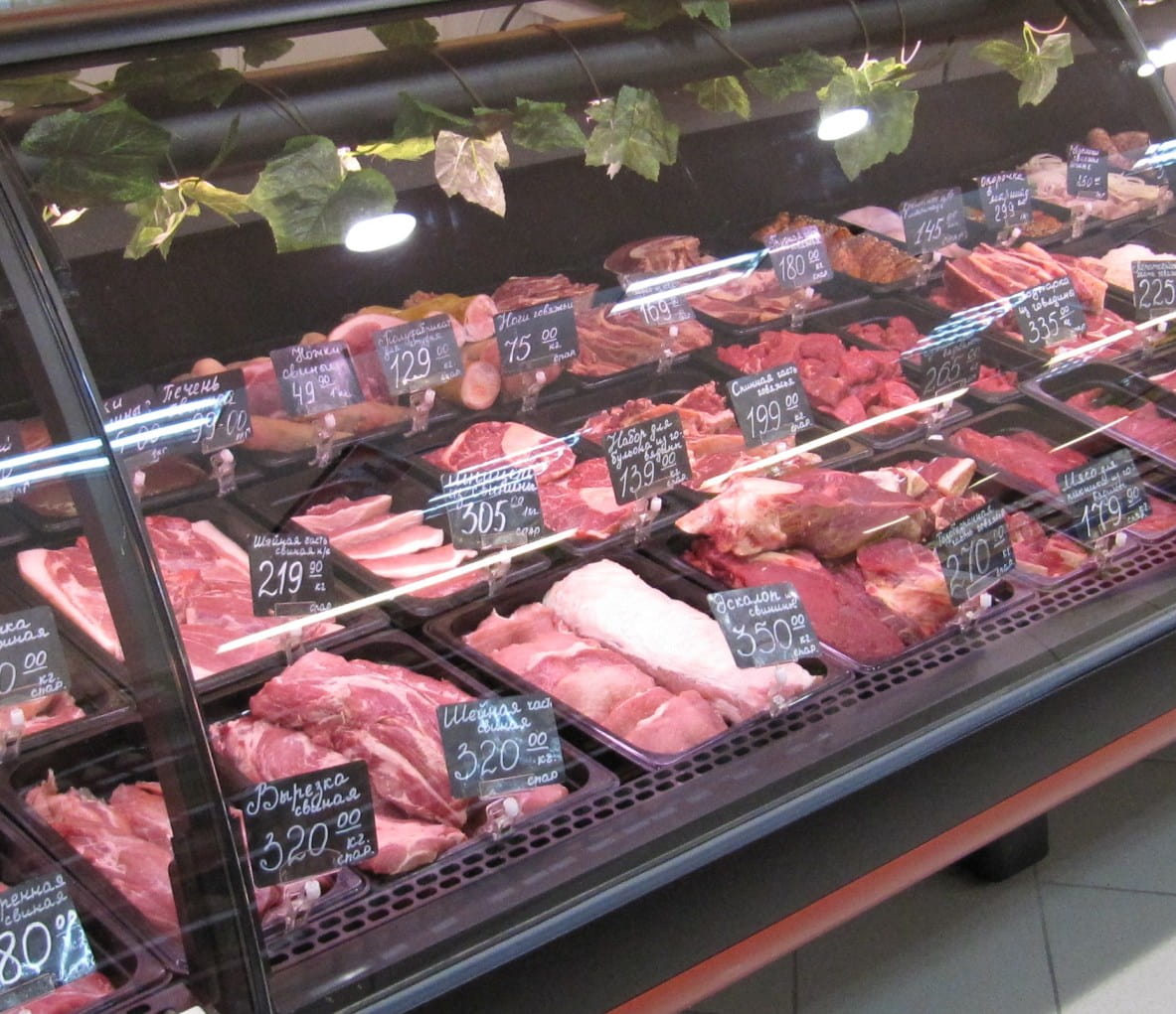 Etykiety cenowe kredowe, cenówki 11x7,5 cm  