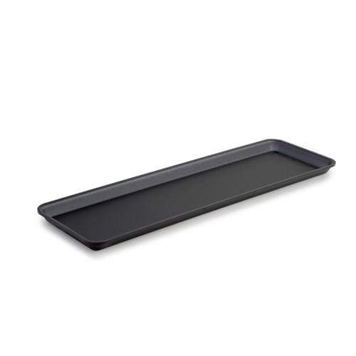 Pojemnik, taca, plate z plexi, GN 2/4 17 dark smoke 530x162x17 mm Dupont