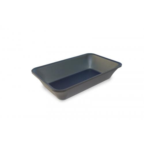 Pojemnik, taca, GN 1/4 50, plate z plexi, dark smoke 265x162x50 mm Dupont