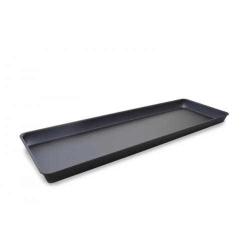 Pojemnik, taca, GN 5/4 40, plate z plexi, dark smoke 265x810x40 mm Dupont
