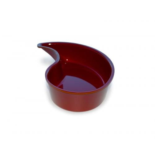 Miska z plexi Yin Yang, bordowa 300x65 mm Dupont