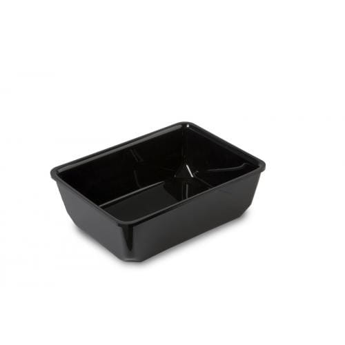 Pojemnik GN 1/5 80, 265x200x80 mm, czarny, plexi, Dupont