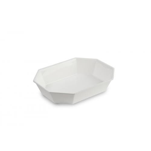 Miska z plexi biała 265x200x50 mm Dupont