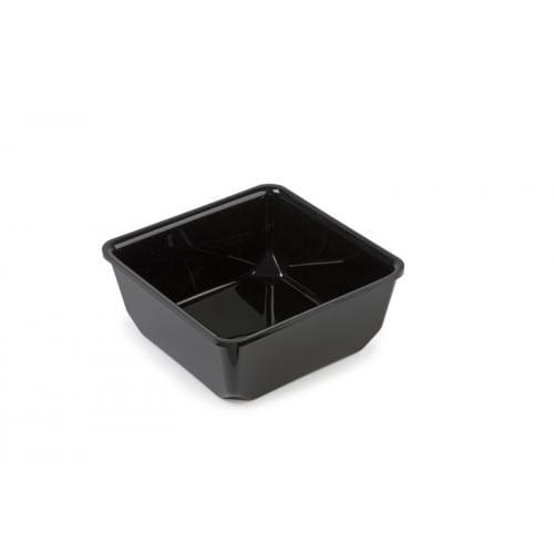 Miska 3,4 L z plexi czarna 205x205x80 mm Dupont