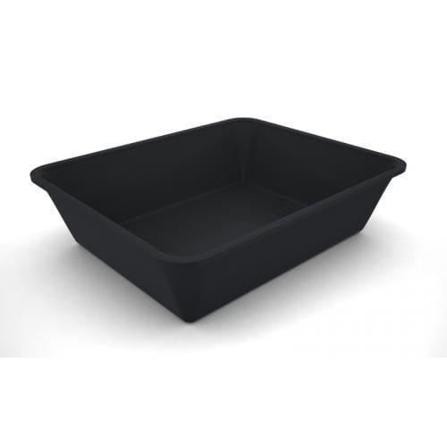 Pojemnik z plexi GN 1/2 80, 325x265x80mm,dark smoke, Dupont