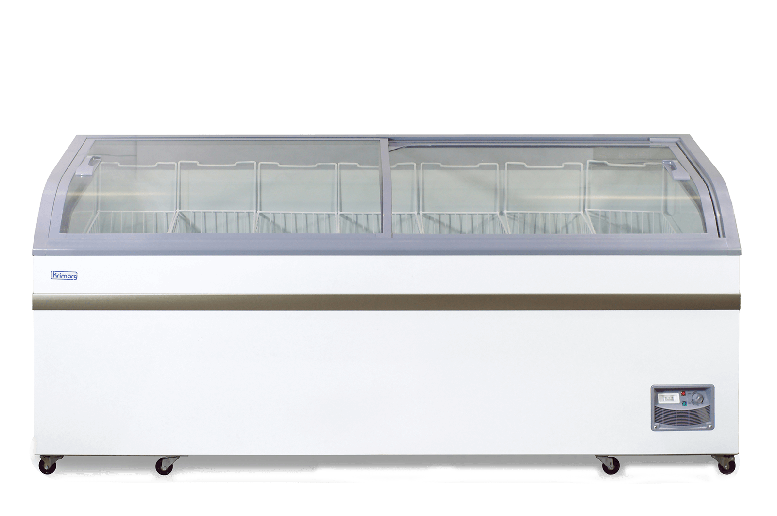 Zamrażarka, wyspa, boneta 200x89x88 cm, 900 litrów, z 6 koszami, standard AHT