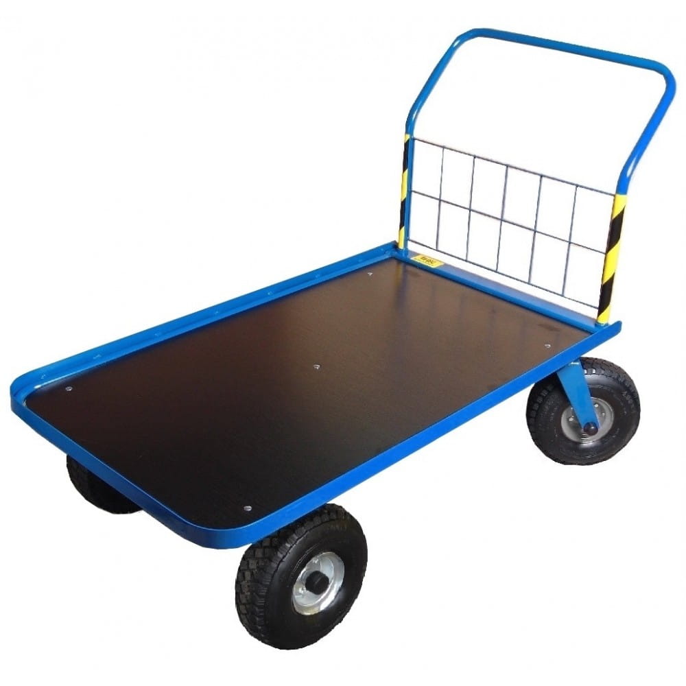 Wózek platformowy, gospodarczy , transportowy Stach IV  z obrzeżem