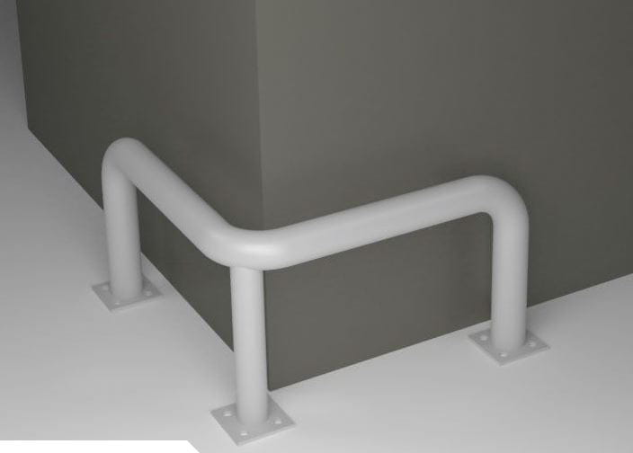 Odbojnica przemysłowa, narożna UN, stal ocynkowana