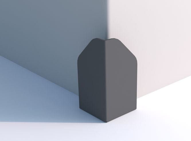 Odbojnica przemysłowa, narożna, regałowa, bramowa, stal ocynkowana