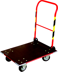 Wózek platformowy (70 x 48 cm), transportowy, magazynowy, składany ROMEK VI 