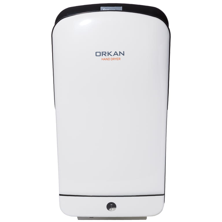 Suszarka do rąk, 2000 W ORKAN, plastik ABS biały  