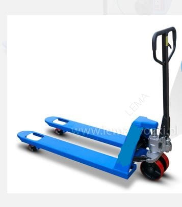 Wózek paletowy ręczny AC 25/1150, koła i rolki gumowe GTG