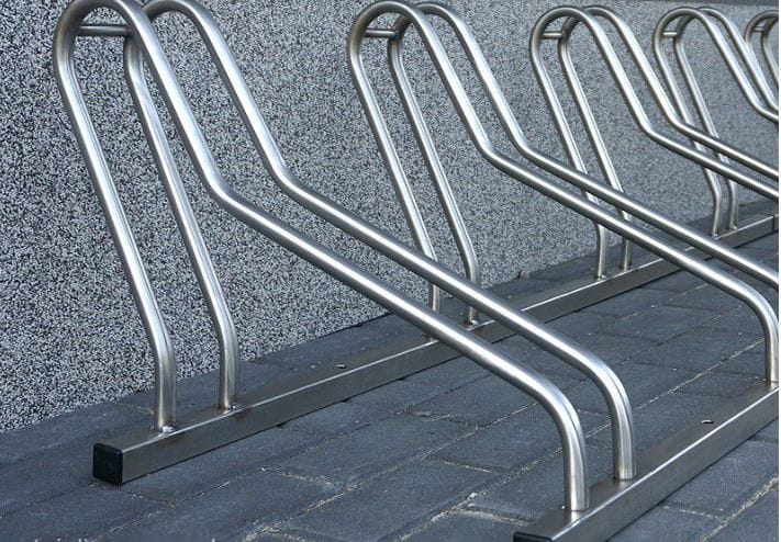 Stojak na rowery CROSS-3 , nierdzewny 